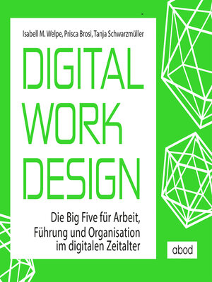 cover image of Digital Work Design